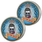 Viking Revolution Tattoo Care Balm for Before, During & Post Tattoo – Safe, Natural Tattoo Aftercare Cream – Moisturizing Lotion to Promote Skin Healing (2 Pack)