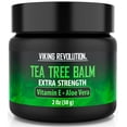 thumbnail image 1 of Viking Revolution Tea Tree Oil Cream - Super Balm Athletes Foot Cream - for Eczema, Jock Itch, Ringworm, Nail Treatment - Soothing Skin Moisturizer for Itchy, Scaly, Cracked Skin, 2 Ounce (Pack of 1), 1 of 8