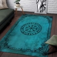thumbnail image 1 of Viking Room Rectangle Area Rug – Machine Washable, Soft – Modern Home Decor Carpet – Non-Slip Backing – Soft Low-Pile – Durable & Fade-Resistant – Easy Care, Non-Shedding, 1 of 7