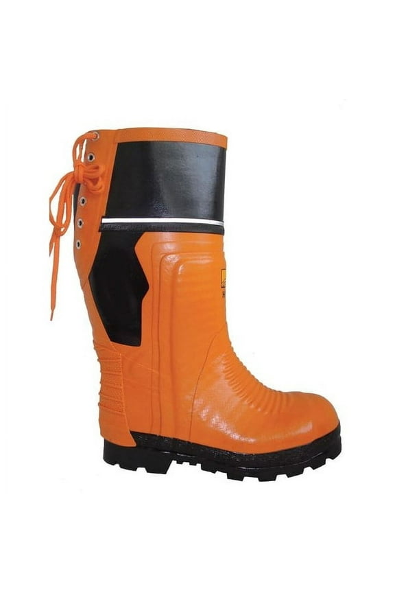 Rubber Boot,Unisex,12,Knee,Orange,PR VW64-1-12