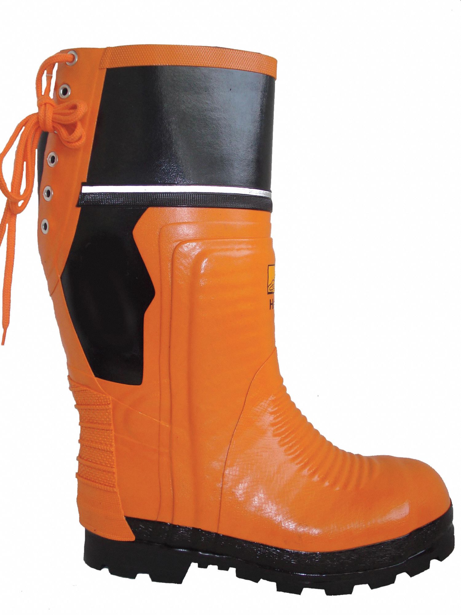 Viking Rubber Boot,Unisex,7,Knee,Orange,PR  VW64-1-7 - image 1 of 4