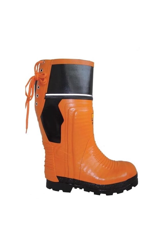 Rubber Boot,Unisex,8,Knee,Orange,PR VW64-1-8