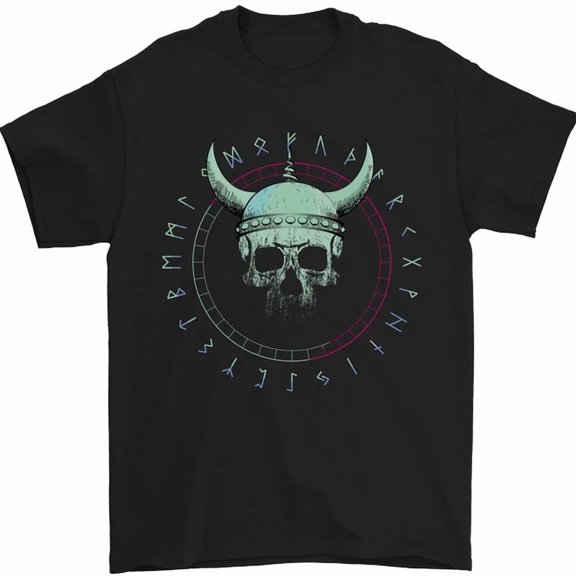 Viking Runic Text T-Shirt