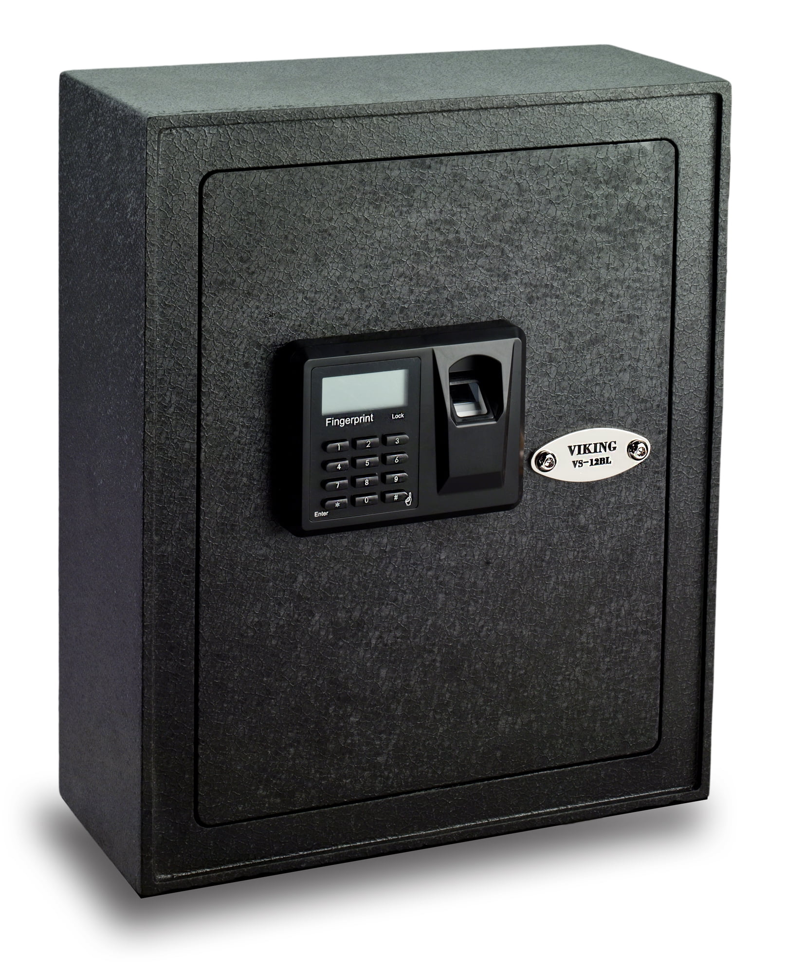 Viking Security Safe VS-12BL Small Biometric Keypad Wall Safe