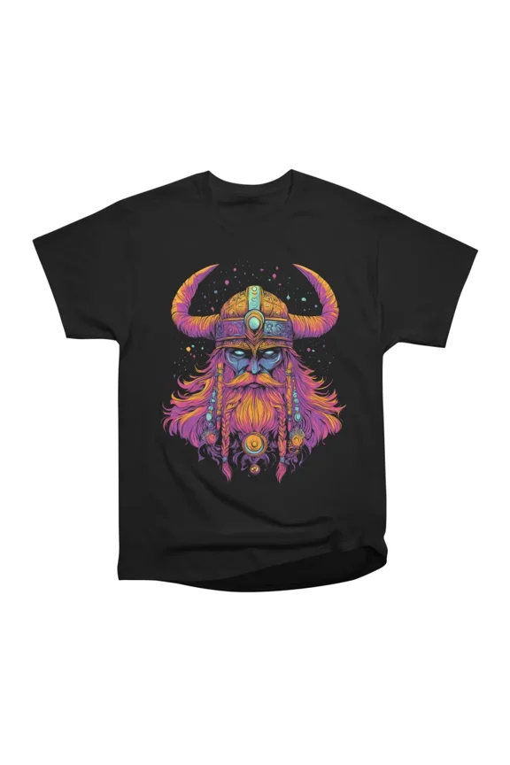 Viking Shaman T-Shirt Tee Gift For Him Merch For Her Apparel For Friend