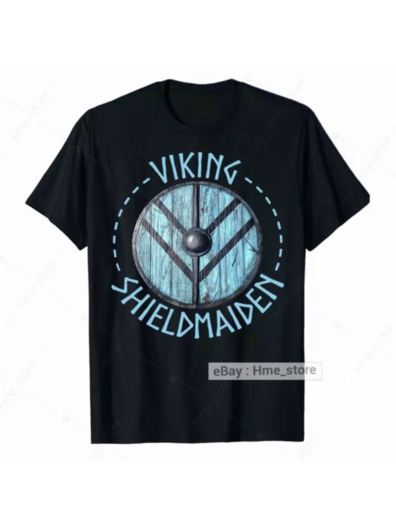 Viking Shield Maiden Princess Warrior Tshirt Shieldmaiden Viking Wife Girlfriend