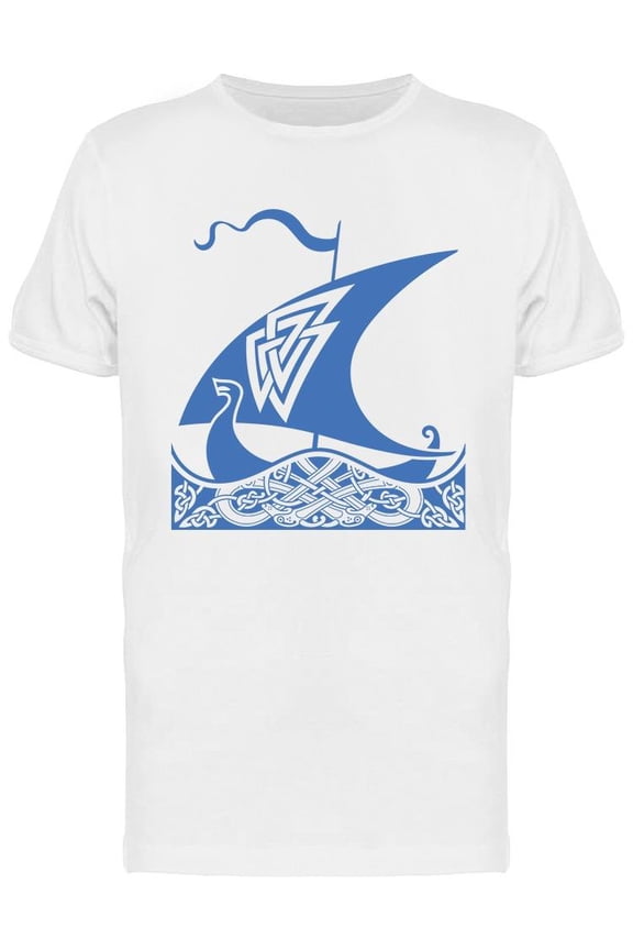 Viking Ship T-Shirt Men -Image by Shutterstock, Male XX-Large