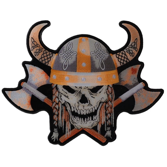 Viking Skull Patch