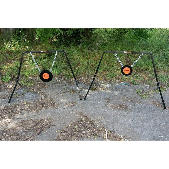 Viking Solutions Complete Gong Target System Combo 8" and 10" Gongs 3/8" AR500 Steel