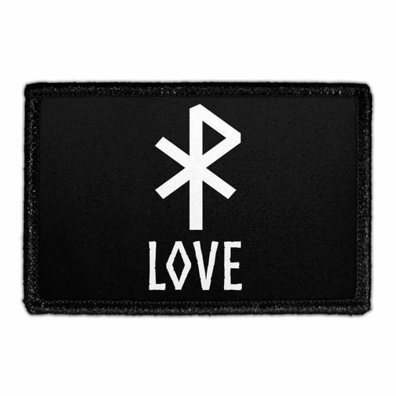 Viking Symbol - Love - Removable Patch