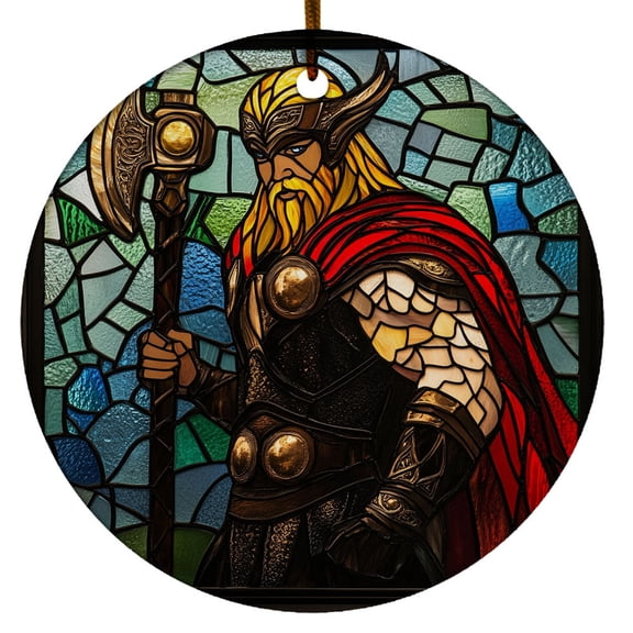 Viking Thor Ornament, Scandinavian Christmas Ornaments 2025, Viking Christmas Ornaments, Celtic Norse Mythology Decor, Christmas Decorations Gifts