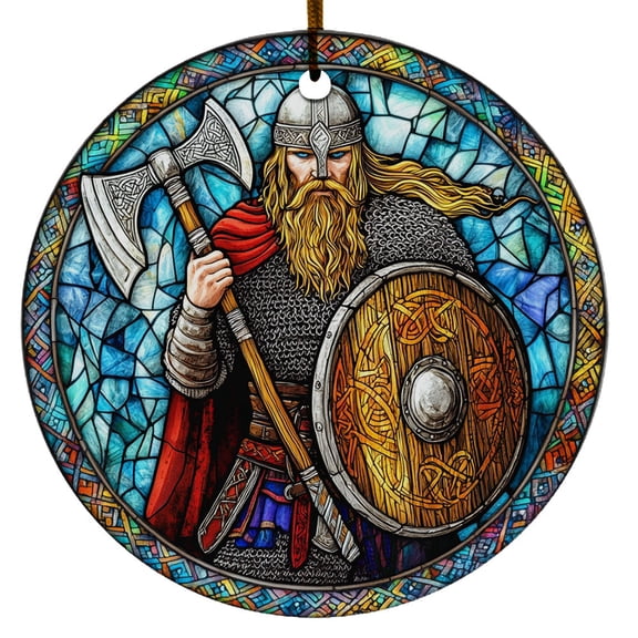 Viking Thor Ornament, Scandinavian Christmas Ornaments 2025, Viking Christmas Ornaments, Celtic Norse Mythology Decor, Christmas Decorations Gifts