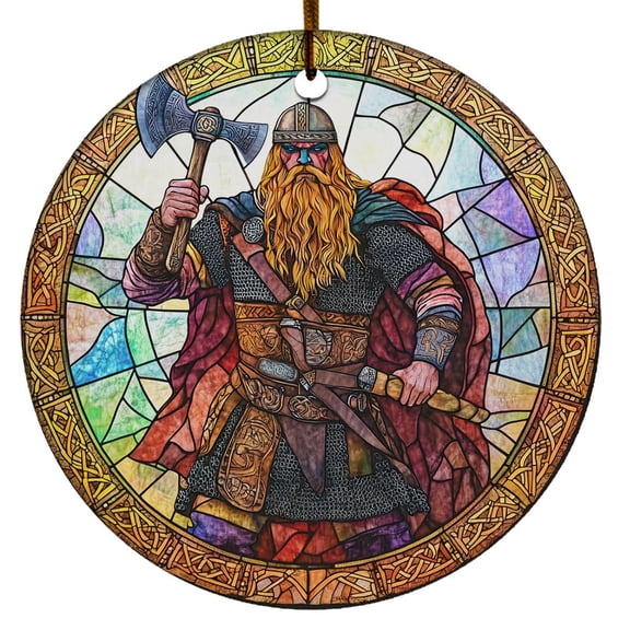 Viking Thor Ornament, Scandinavian Christmas Ornaments 2025, Viking Christmas Ornaments, Celtic Norse Mythology Decor, Christmas Decorations Gifts