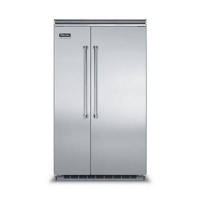 Viking VCSB5483SS Professional 5 Series Quiet Cool 29.1 Cu. Ft. Side-by-Side Built-In Refrigerator Stainless Steel