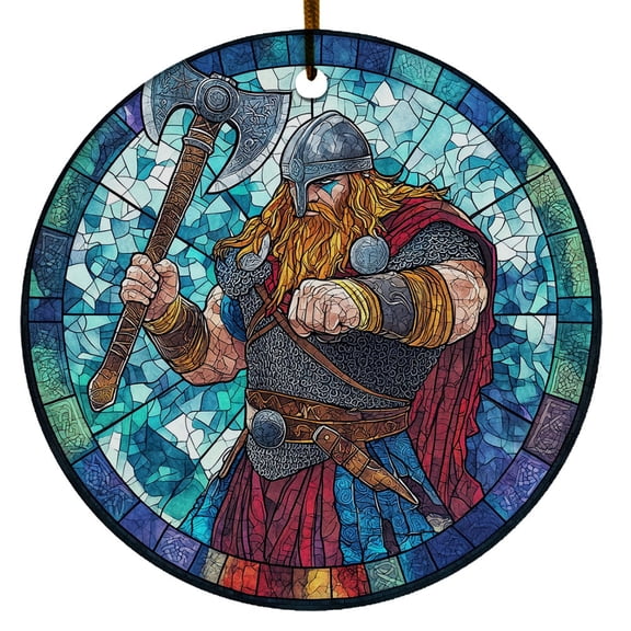 Viking Warrior Ornament, Scandinavian Christmas Ornaments 2025, Viking Christmas Ornaments, Celtic Norse Mythology Decor, Christmas Decorations Gifts