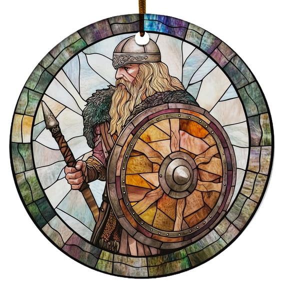 Viking Warrior Ornament, Scandinavian Christmas Ornaments 2025, Viking Christmas Ornaments, Celtic Norse Mythology Decor, Christmas Decorations Gifts