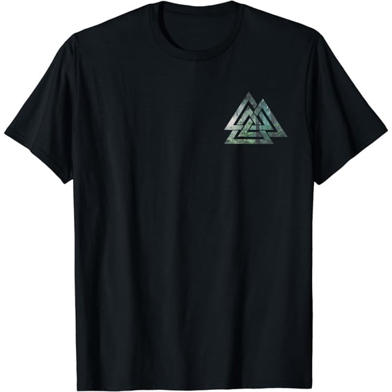 Viking Warrior Valknut Symbol Valhalla Pagan Norse Mythology T-Shirt