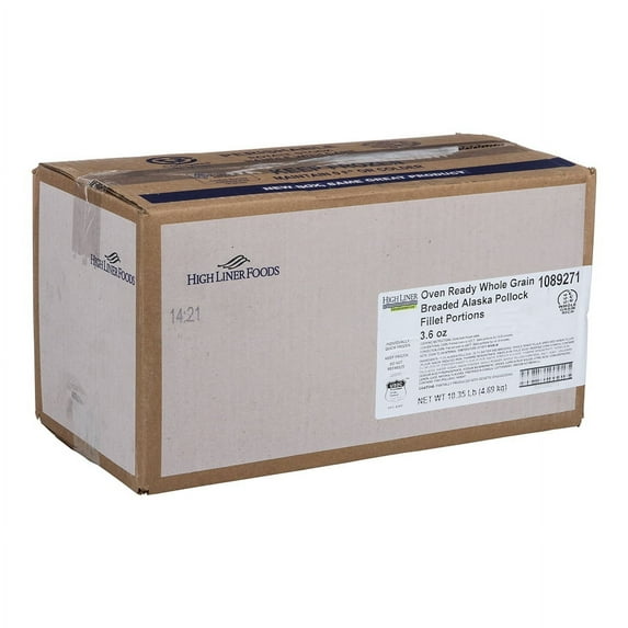 Viking Whole Grain Rich 3.6 Ounce Alaskan Pollock Fillet, 10.35 Pound -- 1 each.