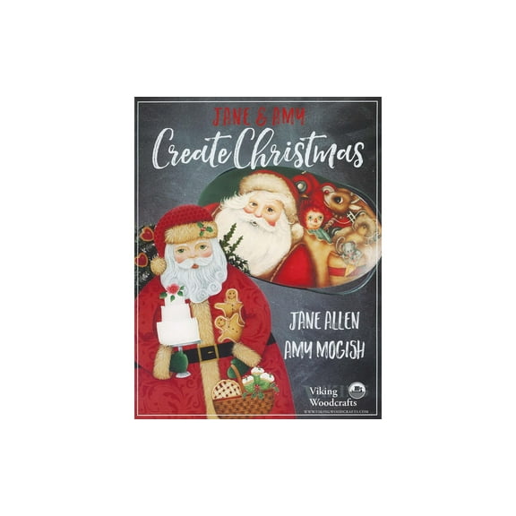 Viking Woodcrafts Jane & Amy Create Christmas Bk
