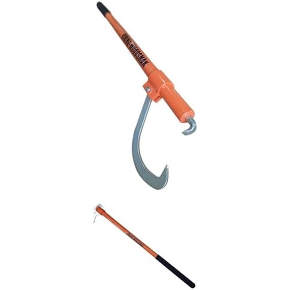 Viking Woodsman 48 inch Aluminum Handle Cant Hook and 33 inch Hookaroon Stronger Then Steel with Less Weight Save Your Back!$$Tools & Hardware Other
