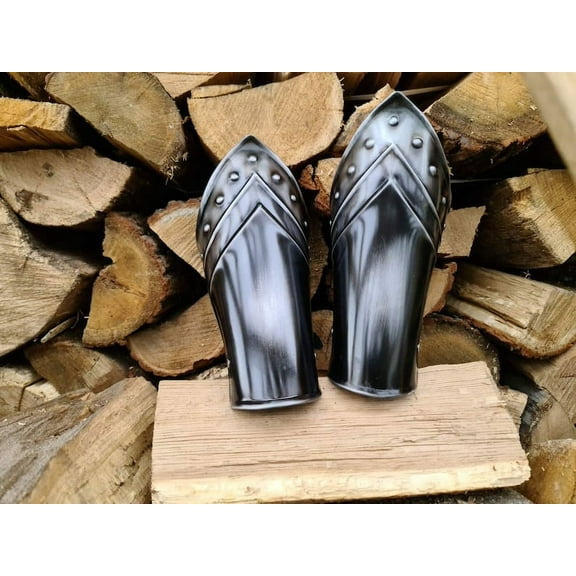 Viking metal armor barbarian cosplay fantasy arm protection Knight Costume