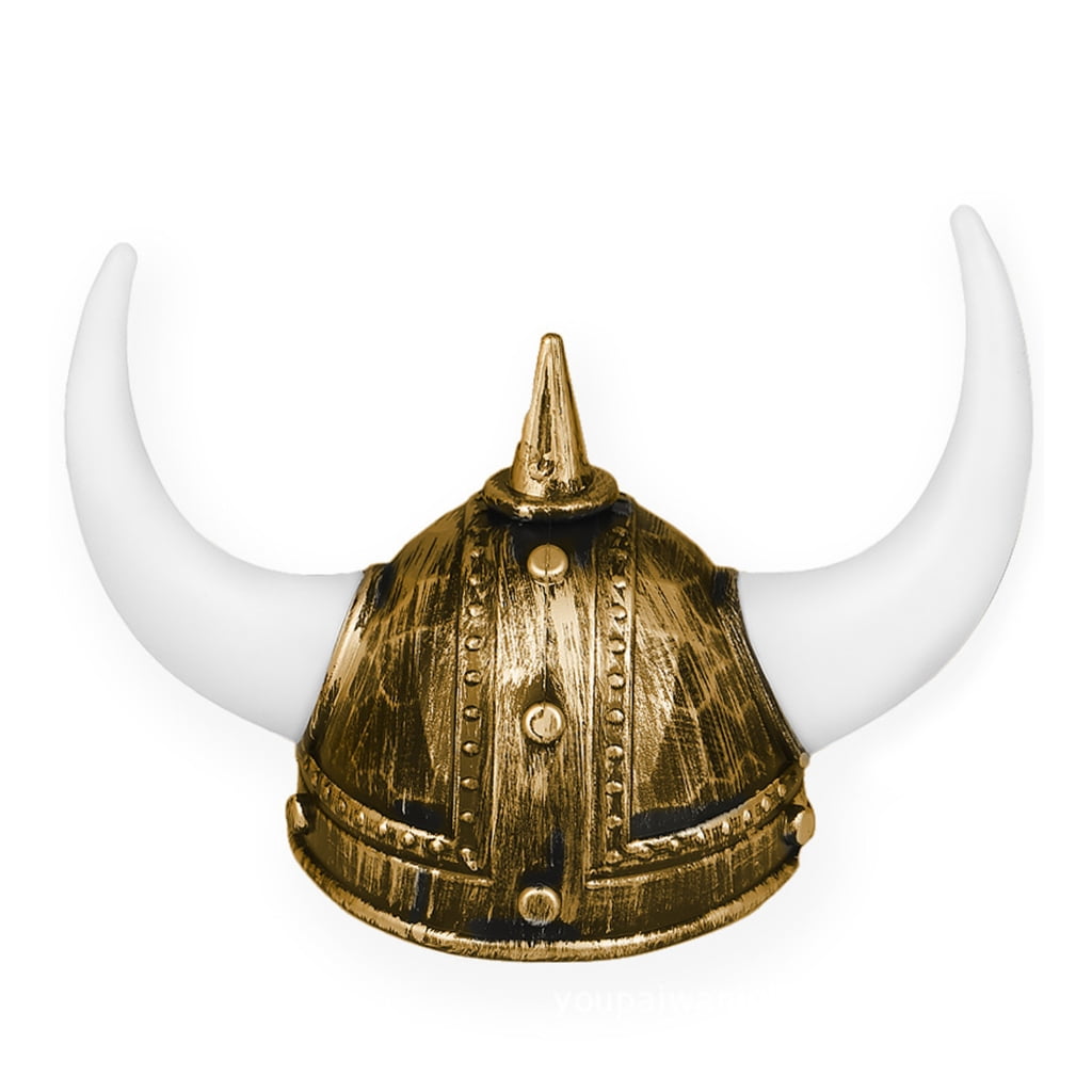 VikingHelmet with Horns for VikingTheme Parties Knight Warrior Hat ...