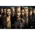 thumbnail image 1 of Vikings - Cast Laminated Poster (24 x 36), 1 of 1