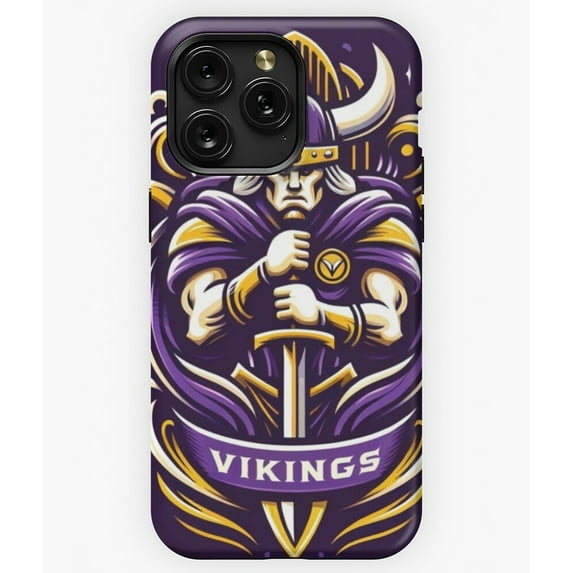 Vikings Football Fan Design M482 Phone Case for iPhone 17 16 15 14 13 12 11 Pro Max