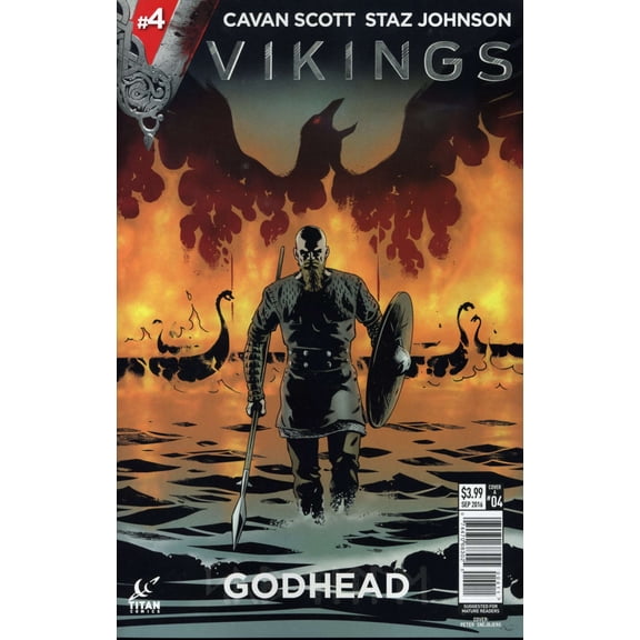 Vikings: Godhead #4A VF ; Titan Comic Book