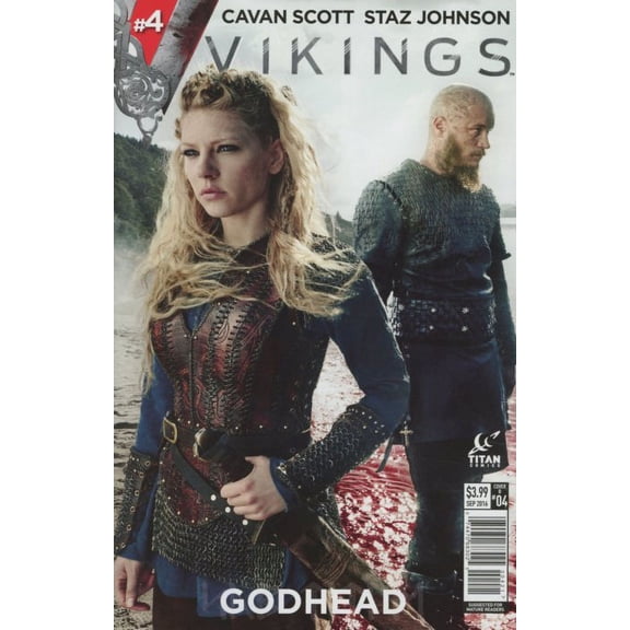 Vikings: Godhead #4B VF ; Titan Comic Book