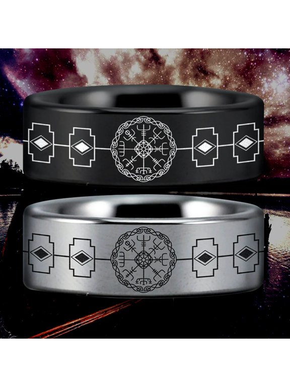 Vikings Protection Tungsten Carbide Ring