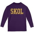 thumbnail image 1 of Vikings Skol Give Us Victory or Valhalla Youth Long Sleeve T Shirt, 1 of 1
