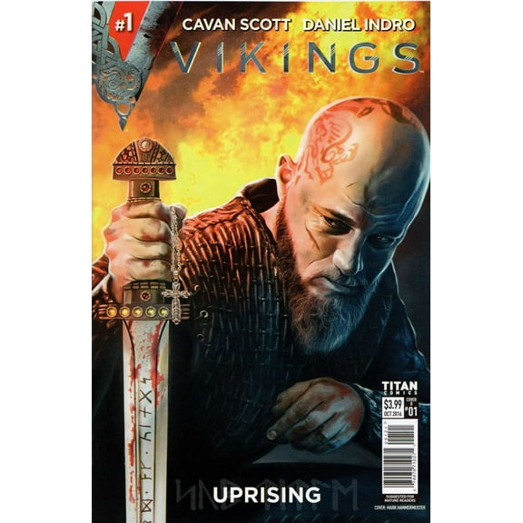 Vikings: Uprising #1B VF ; Titan Comic Book
