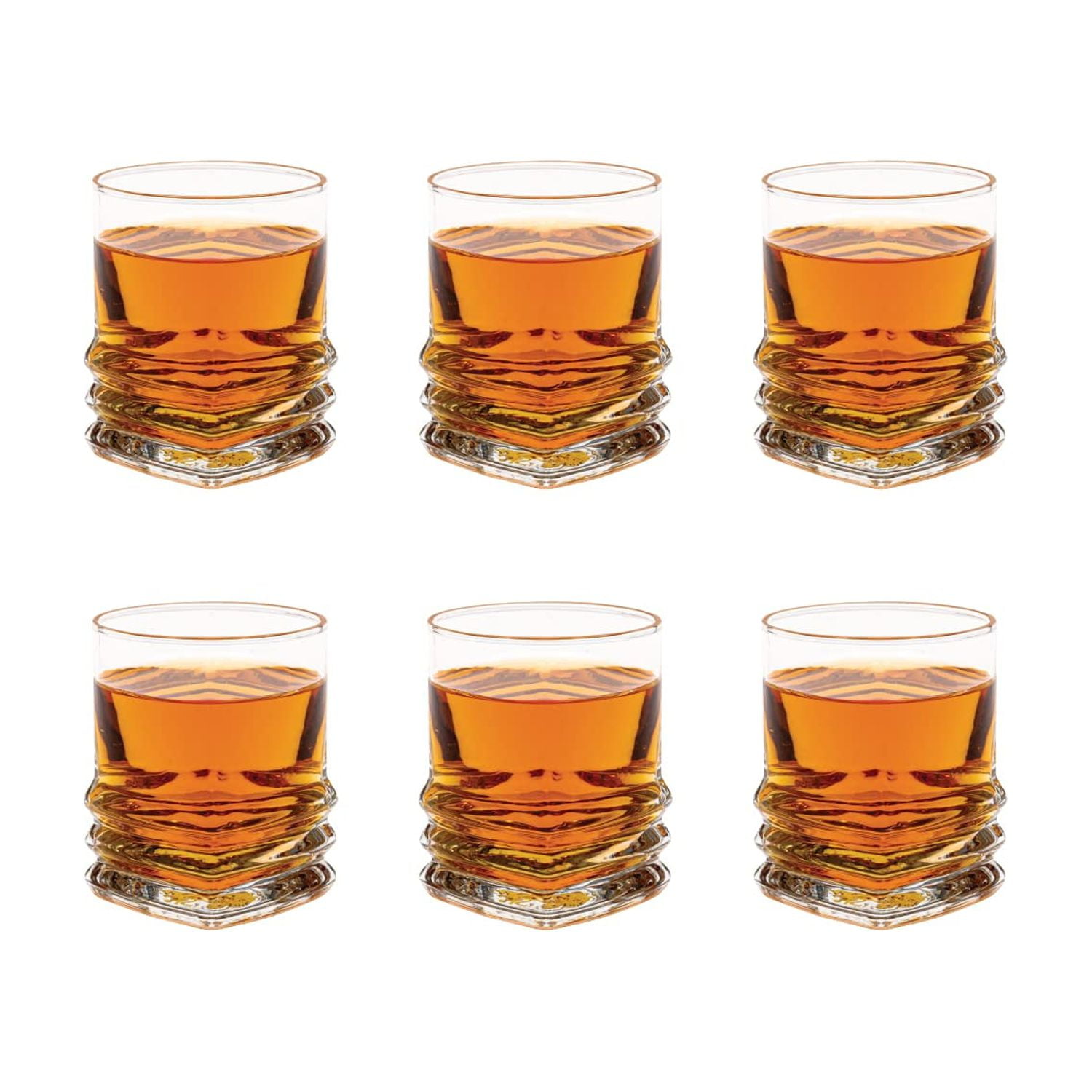 Vikko 3.5 Ounce Shot Glasses, Set of 6 Small Liquor and Spirit Glasses, Durable Tequila Bar Glasses for Alcohol and Espresso Shots, 6 Piece Large