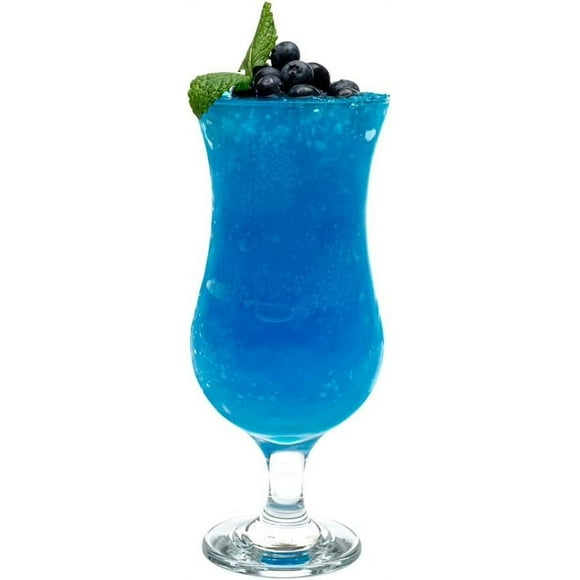 Vikko 15.5 Oz Hurricane Glasses Pina Colada & Cocktail Glasses 4-Pc Glassware Set