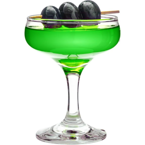 Vikko 5.2 Oz Cocktail Glasses Coupe Glasses for Martini 12-Pc Glasses Drinking Set