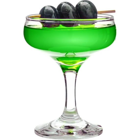 Vikko 7.4 Oz Cocktail Glasses Coupe Glasses for Martini 6-Pc Glasses Drinking Set