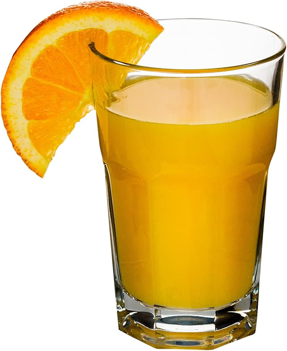 Vikko Drinking Glasses Set of 6 Highball Glass Dishwasher Safe