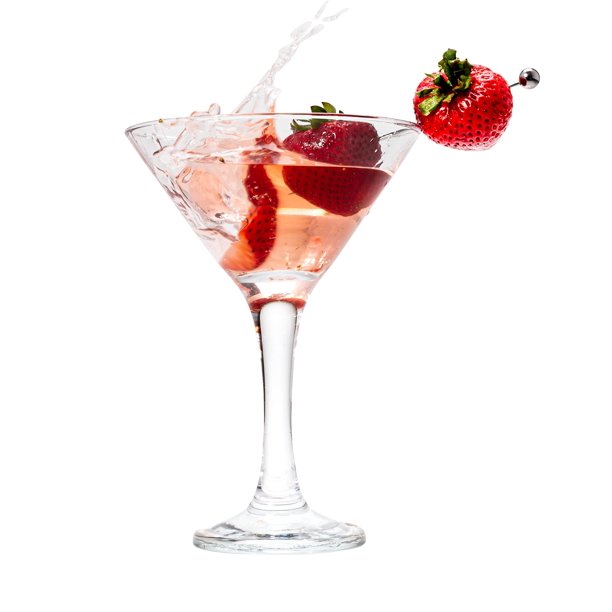 Vikko Martini Glasses, 6 Ounce Perfect for Parties, Weddings, and