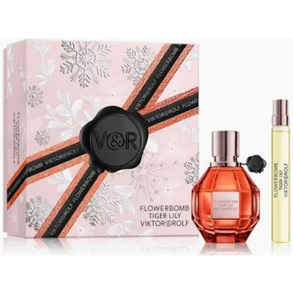 Viktor & Rolf Flowerbomb 2 pc. Tiger Lily Eau de Parfum Mini Fragrance and Travel Spray Gift Set