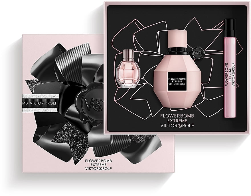 Viktor & Rolf Flowerbomb 3 pc. Eau de Parfum Extreme Fragrance