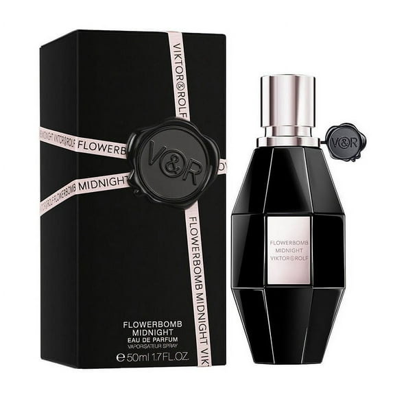 Viktor & Rolf Flowerbomb Midnight For Women Perfume 1.7 oz ~ 50 ml EDP Spray