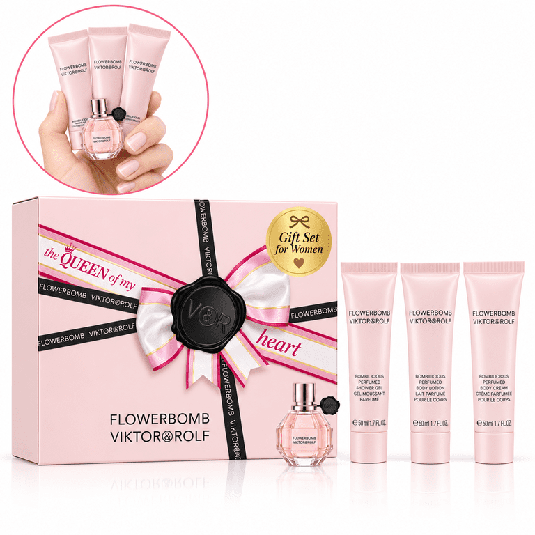 Viktor & Rolf Flowerbomb Eau De Parfum Mini Gift Set, Perfume