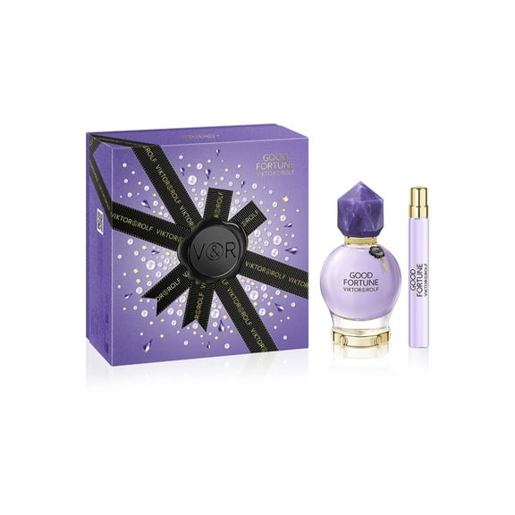 Viktor & Rolf GOOD FORTUNE Gift Set for Women Eau De Parfum Spray 1.7 + EDP Spray 0.34
