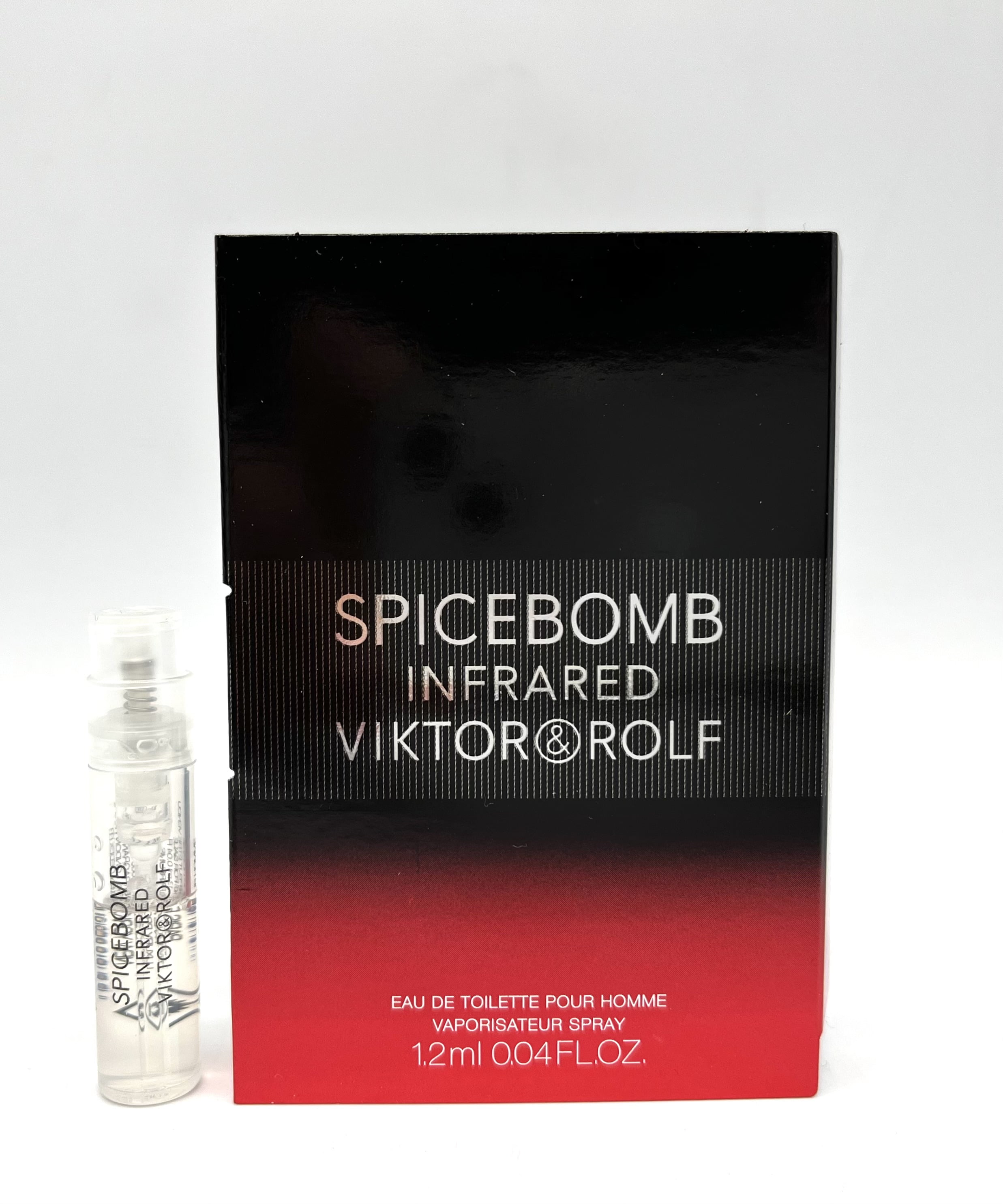 Viktor & Rolf Spicebomb Infrared Eau De Toilette for Men 1.2 mL / 0.04 oz  Spray Vial