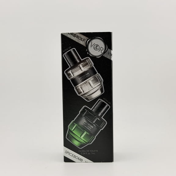 Viktor & Rolf Spicebomb & Night Vision 2Bottles Splash Mini Set for men
