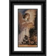 thumbnail image 1 of Viktor Vasnetsov 2x Matted 16x24 Black Ornate Framed Art Print 'Angel with a lamp ', 1 of 2
