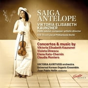 Viktoria & Virtuosi - Saiga Antelope - Concertos for violin & orchestra - Music & Performance - CD