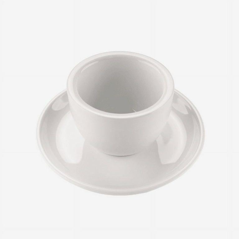 Ceramic Espresso Cups Set of 4 - 2.7oz - Espresso