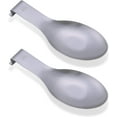 thumbnail image 1 of Vila KuChe Stainless Steel Spoon Rest for Kitchen 2pcs, 1 of 8